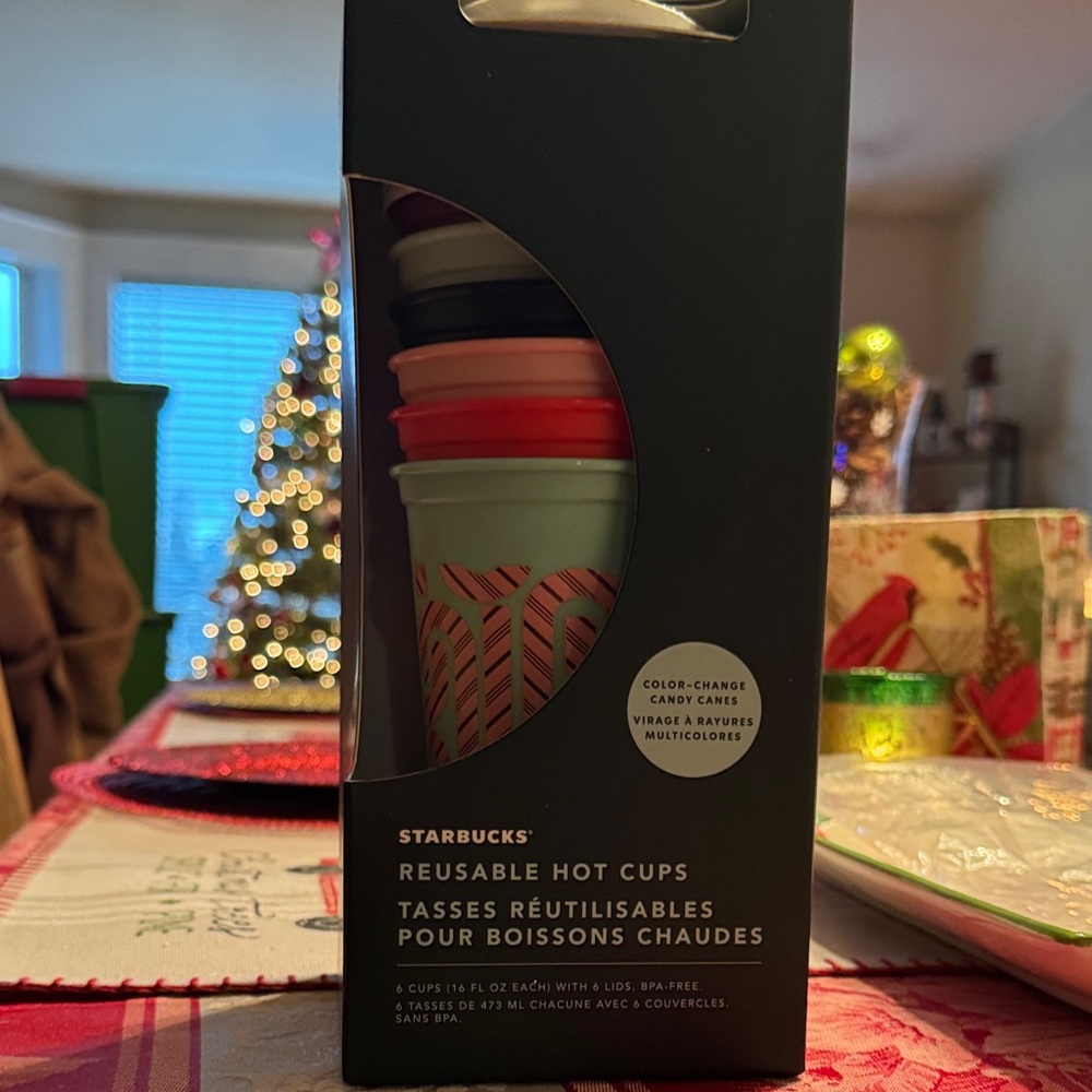 Starbucks Color-Changing Reusable HOT Cups Set